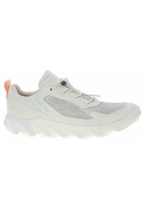 ecco - Buty do chodzenia damskie Ecco MX. Zapięcie: sznurówki. Kolor: biały. Materiał: syntetyk, materiał. Szerokość cholewki: normalna. Sport: turystyka piesza