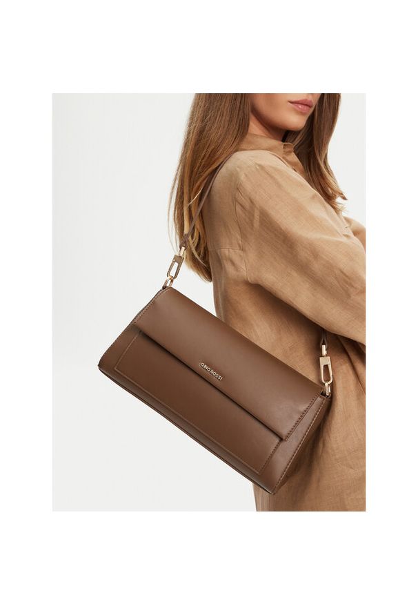 Gino Rossi - Torebka GINO ROSSI. Kolor: brązowy