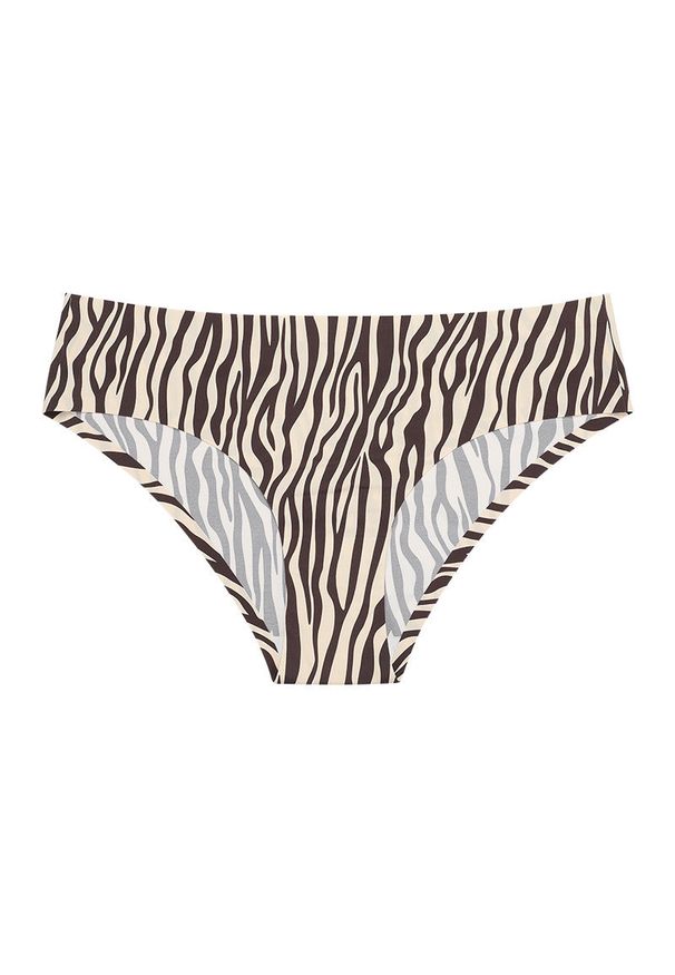 Intica - Majtki tangi z miękkiego materiału na co dzień Yumika. Kolor: wielokolorowy. Materiał: materiał