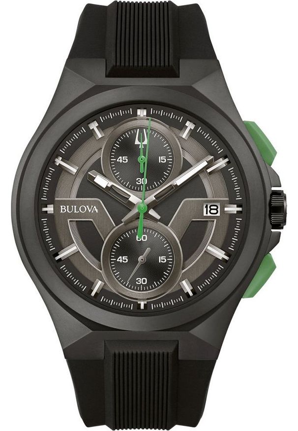 Zegarek Bulova Zegarek męski Bulova 98B381 czarny. Kolor: czarny