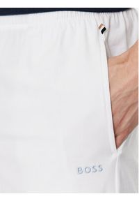 BOSS - Boss Szorty sportowe Mix&Match 50515314 Biały Regular Fit. Kolor: biały. Materiał: bawełna. Styl: sportowy