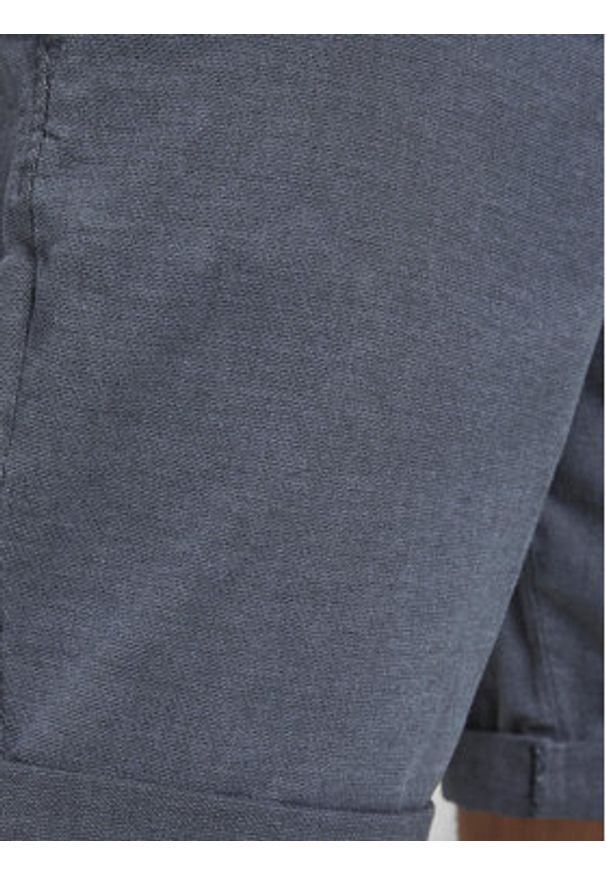 Jack & Jones - Jack&Jones Szorty materiałowe Kenso 12183665 Granatowy Regular Fit. Kolor: niebieski. Materiał: materiał, bawełna