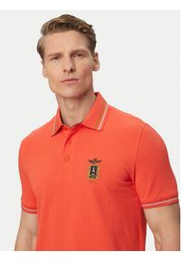 Aeronautica Militare Polo 261PO1914UP00403 Czerwony Regular Fit. Typ kołnierza: polo. Kolor: czerwony. Materiał: bawełna #4