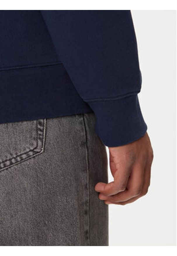 Levi's® Bluza Original A8606-0005 Granatowy Standard Fit. Kolor: niebieski. Materiał: bawełna