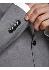 Jack & Jones Garnitur Franco 12181339 Szary Super Slim Fit. Kolor: szary. Materiał: syntetyk #2