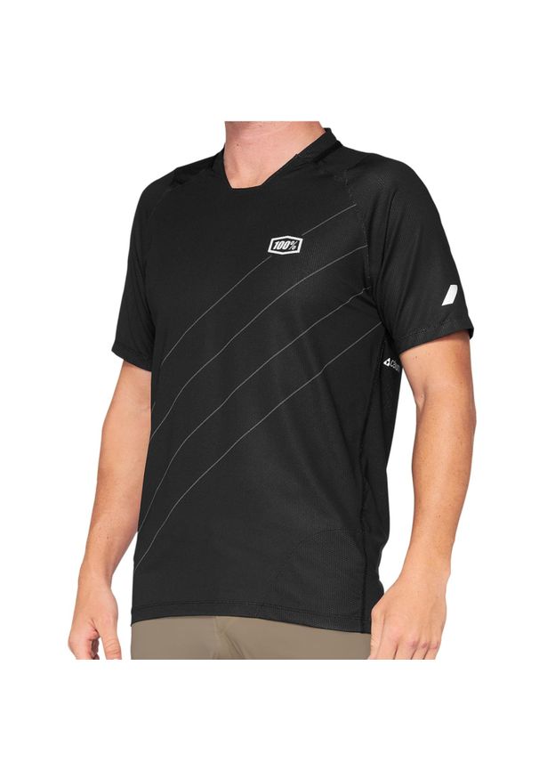 Jersey 100% Celium Sp21. Kolor: szary, wielokolorowy, czarny. Materiał: jersey. Sport: kolarstwo