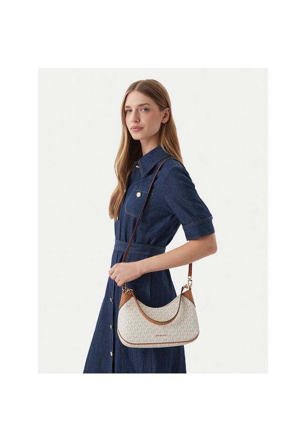 Torebka MICHAEL Michael Kors. Kolor: beżowy