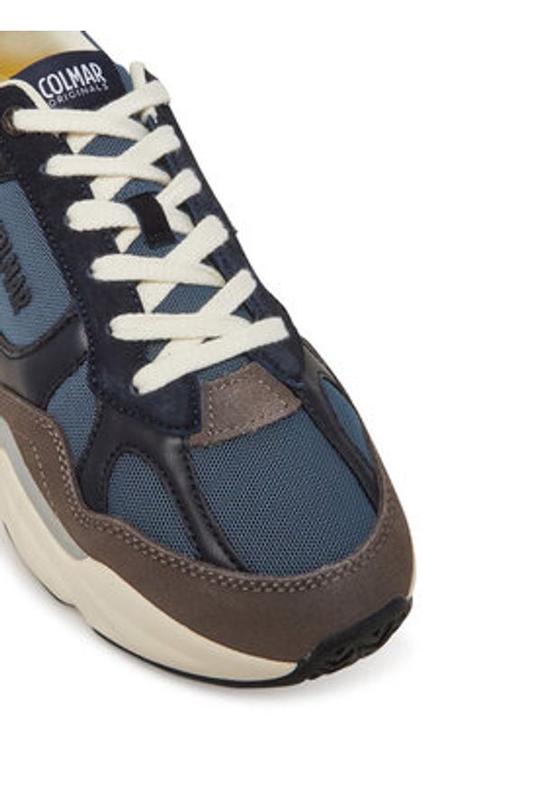 Colmar Sneakersy Dexter SS25/026 Granatowy. Kolor: niebieski. Materiał: zamsz, skóra