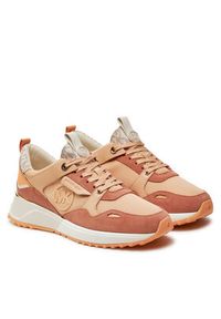 MICHAEL Michael Kors Sneakersy Theo Trainer 43T4THFS1D Pomarańczowy. Kolor: pomarańczowy. Materiał: skóra #2