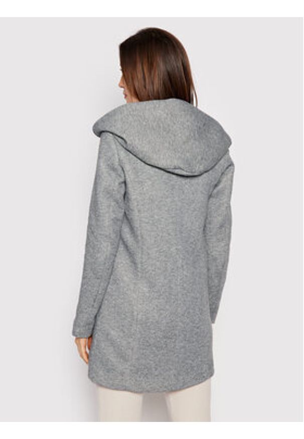 only - ONLY Płaszcz przejściowy Sedona 15142911 Szary Regular Fit. Kolor: szary. Materiał: syntetyk