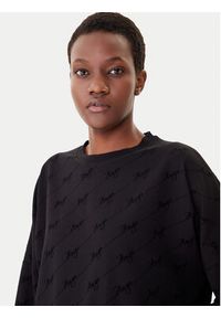 Hugo - HUGO Bluza Lokky 50545210 Czarny Relaxed Fit. Kolor: czarny. Materiał: bawełna #5