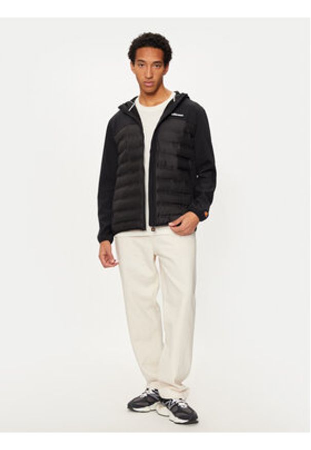 Ellesse Kurtka przejściowa Jellico SHX21067 Czarny Regular Fit. Kolor: czarny. Materiał: syntetyk