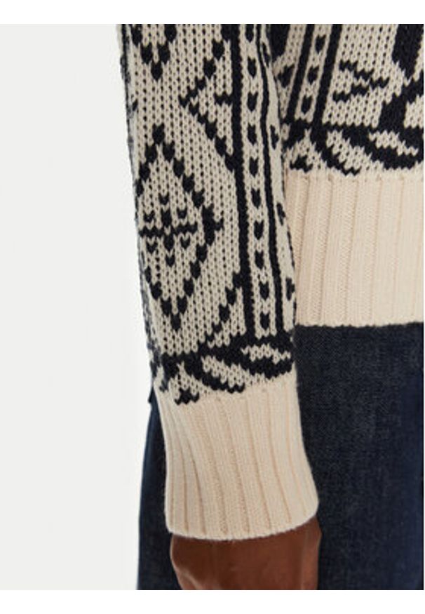 JOOP! Sweter 58 JW244KN329 30043966 Écru Regular Fit. Materiał: syntetyk