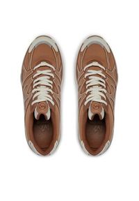 MICHAEL Michael Kors Sneakersy Kit Trainer Extreme 42R4KIFS5D Brązowy. Kolor: brązowy. Materiał: materiał