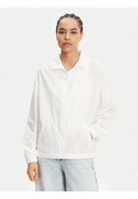 Guess Kurtka przejściowa V5GL01 WH482 Biały Regular Fit. Kolor: biały. Materiał: syntetyk