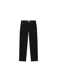 Wrangler - MĘSKIE SPODNIE SZTRUSKOWE WRANGLER TEXAS BLACK 112356789