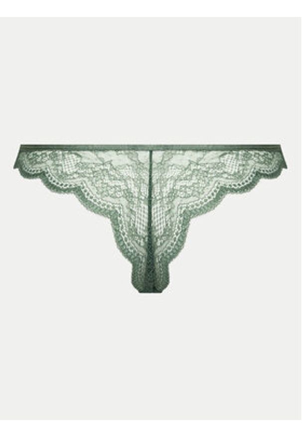 Hunkemöller Figi brazylijskie Isabelle 204685 Zielony. Kolor: zielony. Materiał: syntetyk