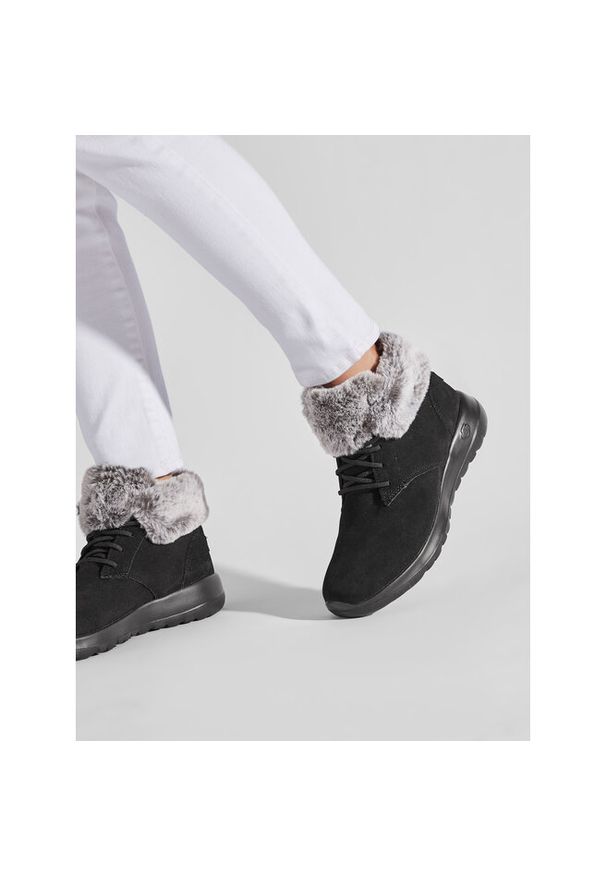 skechers - Trzewiki Skechers. Kolor: czarny