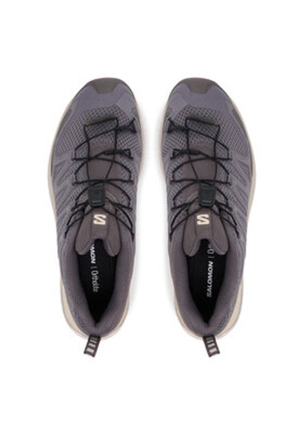 salomon - Salomon Buty do biegania Xa Pro 3D V9 L47748100 Fioletowy. Kolor: fioletowy. Materiał: materiał