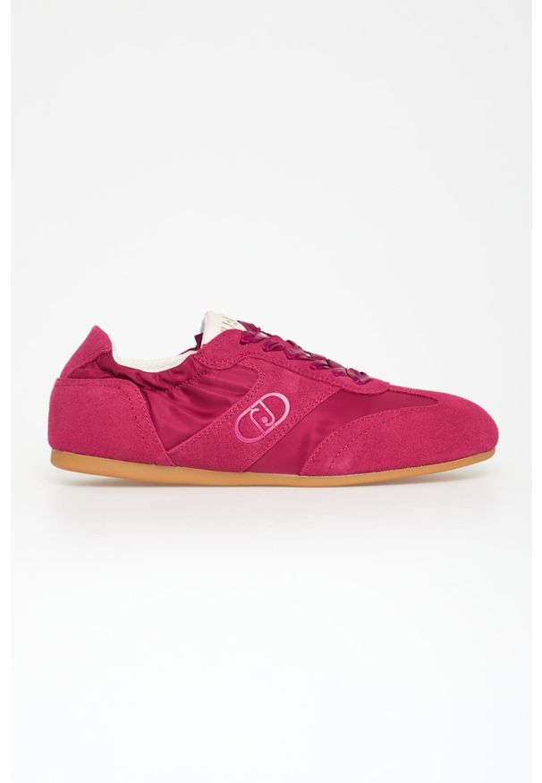 Liu Jo - Sneakersy damskie zamszowe LIU JO. Materiał: zamsz