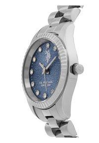 U.S. Polo Assn. Zegarek Grace USP8496LB Srebrny. Kolor: srebrny #4