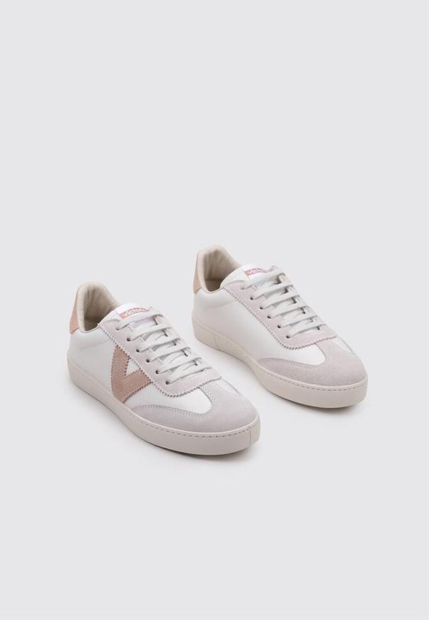 Buty VICTORIA 1126184V Beżowy. Kolor: wielokolorowy, biały, różowy. Materiał: tkanina, skóra