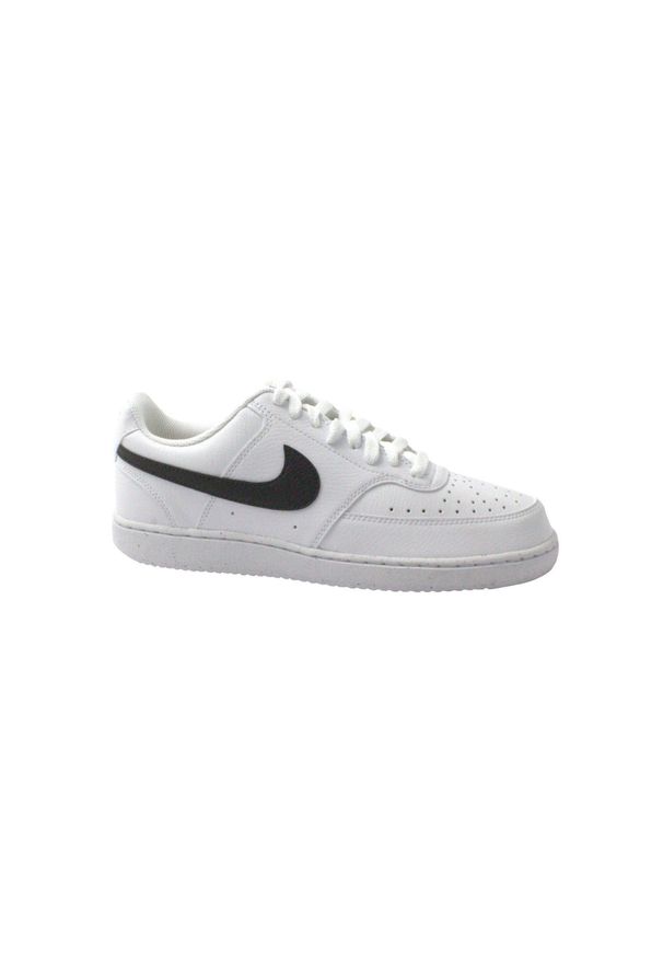 Buty Mężczyzna Nike Court Vision biały. Okazja: na co dzień. Kolor: czarny, biały, wielokolorowy. Materiał: syntetyk, tkanina, materiał. Model: Nike Court