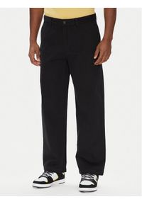 DC Chinosy Worker Baggy ADYNP03097 Czarny Baggy Fit. Kolor: czarny. Materiał: bawełna