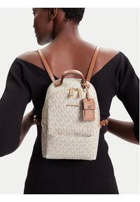 MICHAEL Michael Kors Plecak Sable 30T5G3XB1B Beżowy. Kolor: beżowy. Materiał: skóra #3