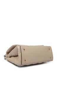 Guess Torebka Maxine HWQG97 33200 Beżowy jasny. Kolor: beżowy. Materiał: skórzane #4
