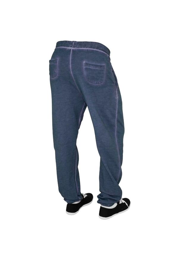 Urban Classics - Spodnie damskie Urban Classic spray. Kolor: niebieski. Długość: długie