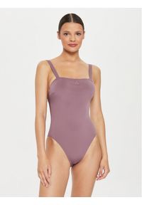 Adidas - adidas Strój kąpielowy Iconisea IM8558 Różowy. Kolor: różowy. Materiał: syntetyk #1
