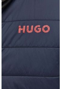 Hugo - HUGO kurtka męska kolor granatowy przejściowa. Kolor: niebieski #3