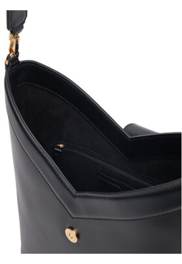 Elisabetta Franchi Torebka BS-19A-51E2 Czarny. Kolor: czarny. Materiał: skórzane