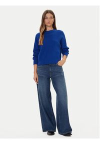 Vero Moda Sweter Gold Art 10332206 Niebieski Regular Fit. Kolor: niebieski. Materiał: wiskoza, syntetyk #4