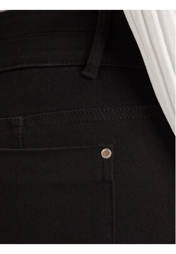Morgan Jeansy 241-POLEN Czarny Bootcut Fit. Kolor: czarny