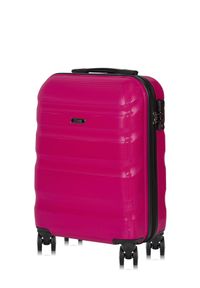 Ochnik - Komplet walizek na kółkach 19'/24'/28'. Kolor: różowy. Materiał: materiał, poliester, guma, kauczuk #10