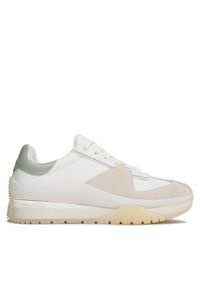 Calvin Klein Sneakersy Origin Runner Lace Up HW0HW01627 Biały. Kolor: biały. Materiał: skóra #1