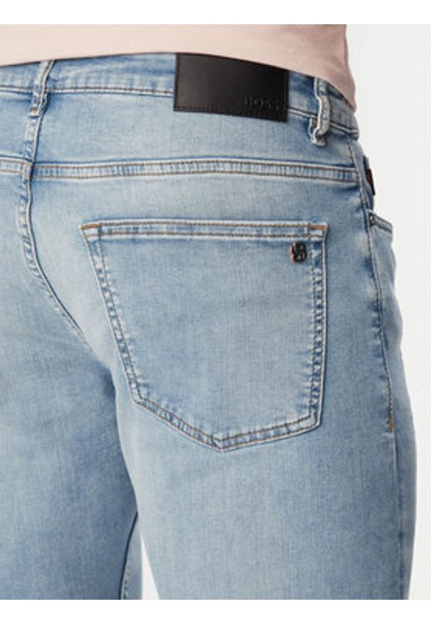 BOSS Jeansy Delaware Bo 50556874 Niebieski jasny Slim Fit. Kolor: niebieski