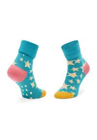 Happy-Socks - Happy Socks Zestaw 2 par wysokich skarpet dziecięcych KSST19-6000 Kolorowy. Materiał: materiał. Wzór: kolorowy #5