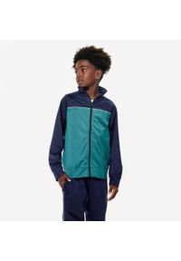 Dres dziecięcy Decathlon. Kolor: zielony, wielokolorowy, niebieski. Materiał: poliester, materiał