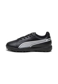 Puma - Buty piłkarskie dla dzieci PUMA King Match Tt Jr. Kolor: czarny, biały, wielokolorowy. Sport: piłka nożna