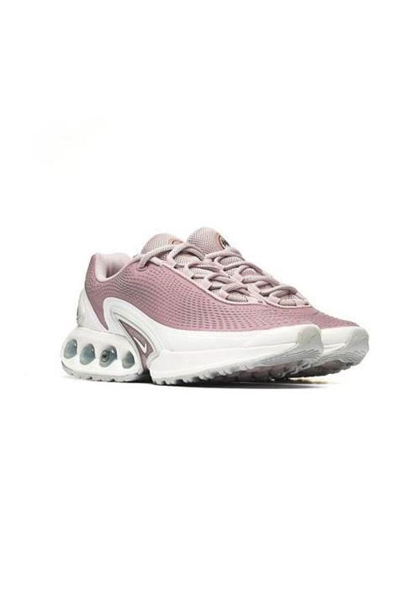 Buty do chodzenia damskie Nike W Air Max Dn. Zapięcie: sznurówki. Kolor: różowy. Materiał: materiał, syntetyk, tkanina. Szerokość cholewki: normalna. Model: Nike Air Max. Sport: turystyka piesza