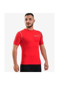 Koszulka piłkarska termoaktywna dla dorosłych Givova Corpus 2 czerwona. Kolor: czerwony. Materiał: poliester. Sport: piłka nożna #1