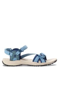 Jack Wolfskin Sandały Lakewood Ride Sandal W 4019041 Niebieski. Kolor: niebieski. Materiał: materiał