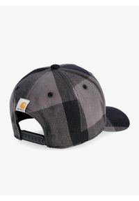 Czapka z daszkiem Carhartt Flannel Cap - gravel. Kolor: szary. Styl: sportowy