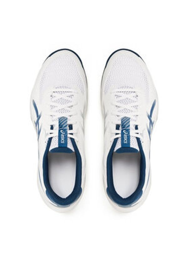 Asics Buty halowe Gel-Rocket 12 1071A116 Biały. Kolor: biały. Materiał: materiał