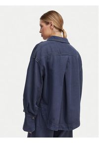 BOSS Koszula jeansowa 50552520 Szary Oversize. Kolor: szary. Materiał: bawełna #4