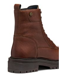 Geox Trapery D Iridea D16HRC 000FF C0013 Brązowy. Kolor: brązowy. Materiał: skóra #4