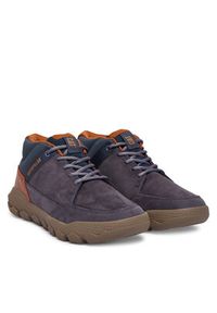 CAT Footwear Sneakersy Hex Lite P726410 Brązowy. Kolor: brązowy. Materiał: skóra, nubuk